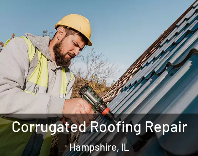  Corrugated Roofing Repair Hampshire, IL