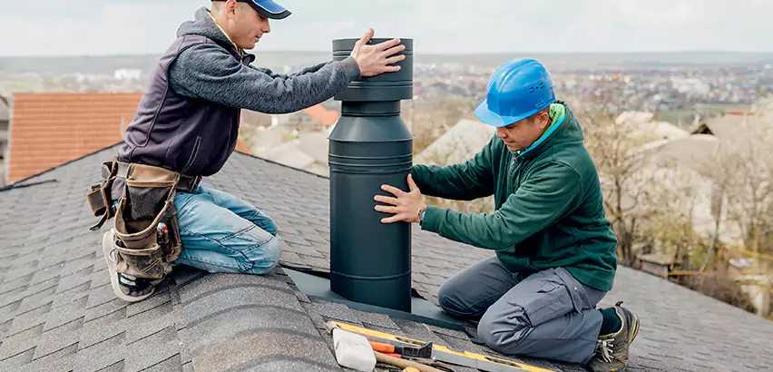 Chimney Flashing Replacement for Storm Damage in Hampshire