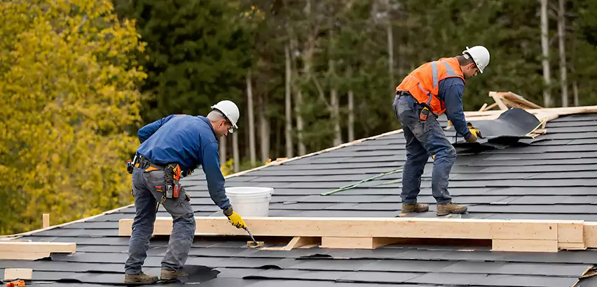 Garage Felt Roof Replacement in Hampshire