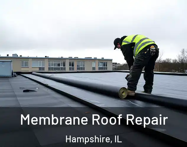  Membrane Roof Repair Hampshire, IL