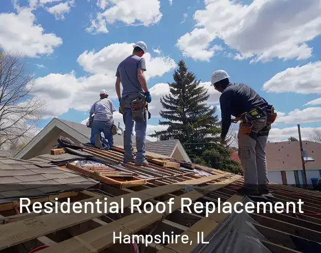  Residential Roof Replacement Hampshire, IL