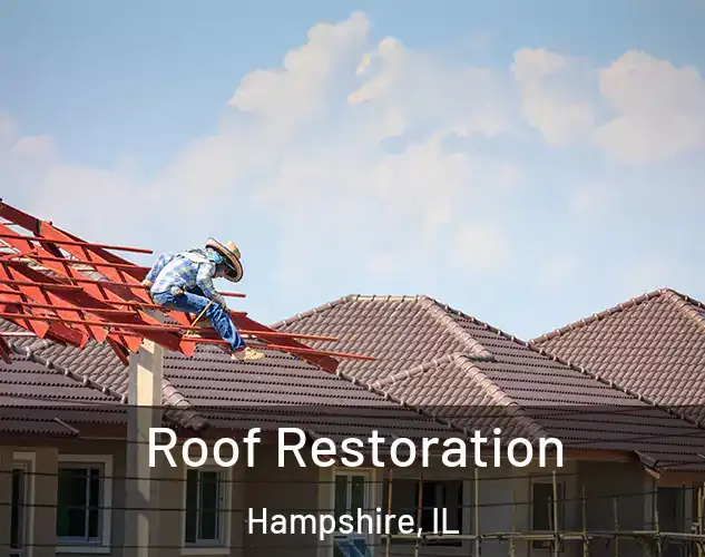  Roof Restoration Hampshire, IL