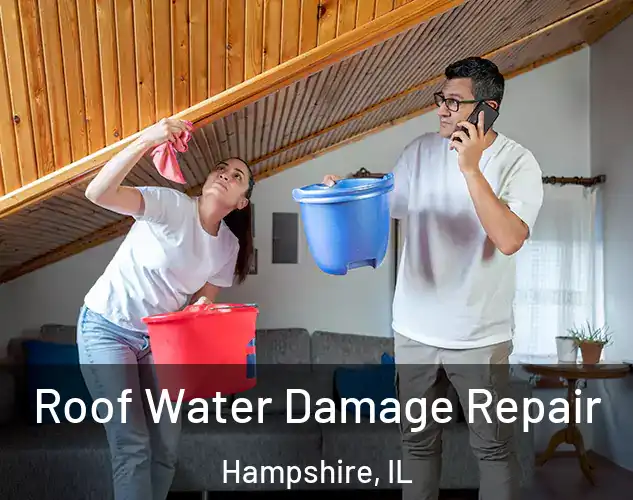  Roof Water Damage Repair Hampshire, IL