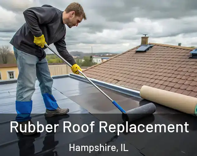  Rubber Roof Replacement Hampshire, IL