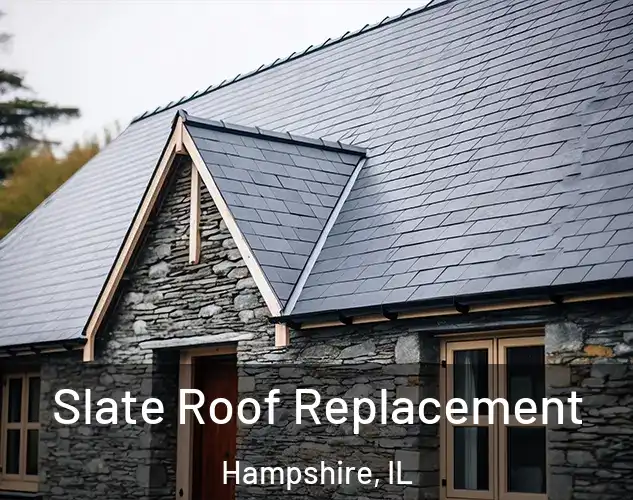  Slate Roof Replacement Hampshire, IL