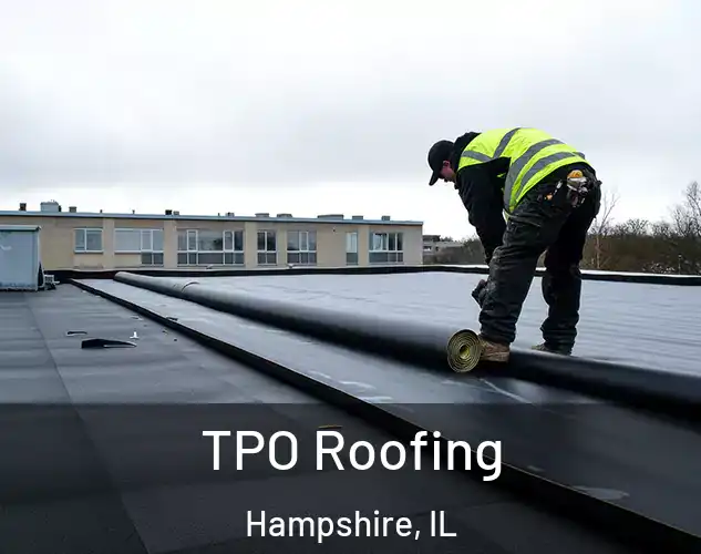  TPO Roofing Hampshire, IL