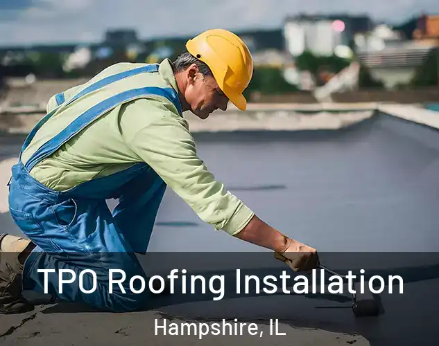  TPO Roofing Installation Hampshire, IL